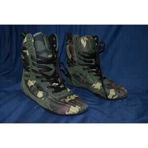 Otomix Women's 8 Men's 6.5 Weightlifting Wrestling Training Shoes Sneakers Camo